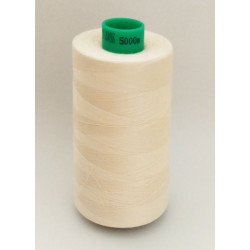Universal Polyester Sewing Thread VIGA 120 5000 m color 1302 - ecru