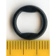 Bra plastic rings 10 mm black/100 pcs.