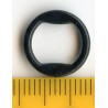 Bra plastic rings 10 mm black/100 pcs.