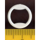 Bra plastic rings 10 mm white/100 pcs.