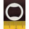 Bra plastic rings 10 mm white/100 pcs.