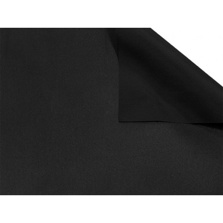 Polyester PU Coated Fabric "OXFORD" 210PU color 580 - black/1 m