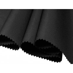 Polyester PU Coated Fabric "OXFORD" 600PUx2 color 580 - black/1 m