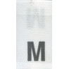 Sewing Clothing M Size Labels 200 pcs.