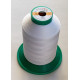 Polyester upholstery thread "Tytan 20 WR/600m" white/1pc.