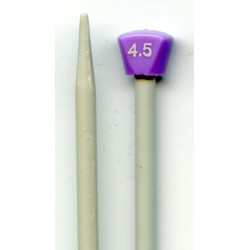 Aluminium Knitting Needles 35cm, 4.50mm/2pcs.