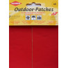 Self-adhesive waterproof patches 2 x 6.5cm x 12cm, 156cm2, red
