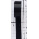 Double Sided Low Profile Hook & Loop Fasteners 10 mm black/1m