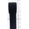 Double Sided Low Profile Hook & Loop Fasteners 16 mm black/1m