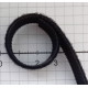 Double Sided Low Profile Hook & Loop Fasteners 16 mm black/1m
