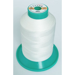 Polyester upholstery thread "Tytan 20 WR/600m" color 2502-off-white/1pc.