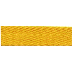Medvilninė juosta art. 8131153 10 mm, spalva C4301-geltona/1m