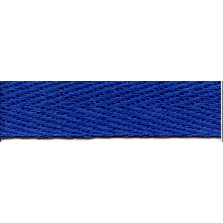 Medvilninė juosta art. 8131153 10 mm, spalva C4756-mėlyna/1m