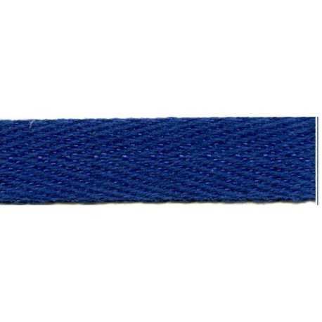 Cotton Twill Tape art. 8131153 10 mm, color C7705-dark blue/1 m