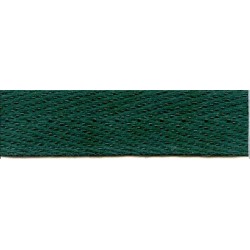 Cotton Twill Tape art. 8131153 10 mm, color C7807-dark green/1 m