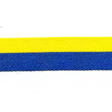 Ukrainos vėliavos spalvų juosta 15mm/1m