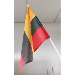 Lithuanian Flag for the Car