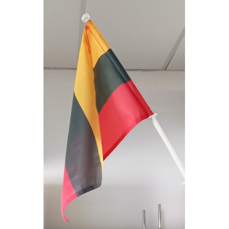 Lithuanian Flag for the Car