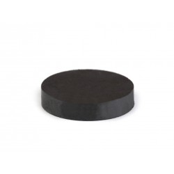 Magnetic Disk 15x3 mm black/1pc.