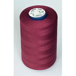 Universal Polyester Sewing Thread VIGA 120 5000 m color 0228 - cherry