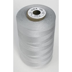 Universal Polyester Sewing Thread VIGA 120 5000 m color 0355 - grey