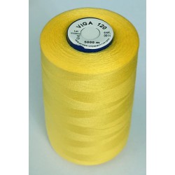 Universal Polyester Sewing Thread VIGA 120 5000 m color 0911 - yellow