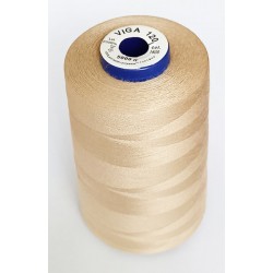 Universal Polyester Sewing Thread VIGA 120 5000 m color 1408 - light beige