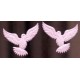Aplication "Pigeons" art.A-172/2/1970-pink/10pairs