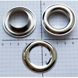 Eyelets 25mm art.025P/nickel/1 pcs.