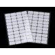 Hook and Loop Rectangles 15x25 mm white, self-adhesive/40 pairs