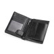 Men's leather wallet art.870080 black