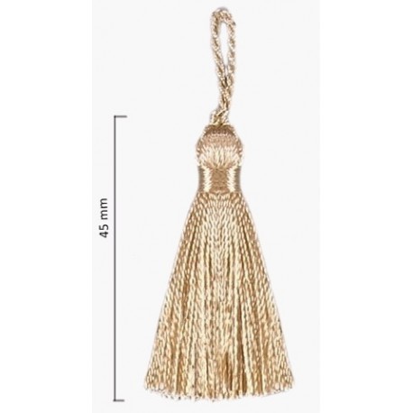 Tassel KY-01/45 mm, color PE-5 - Sahara honey/1 pc.