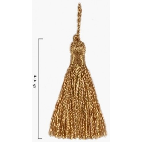 Tassel KY-01/45 mm, color PE-62 - honey/1 pc.