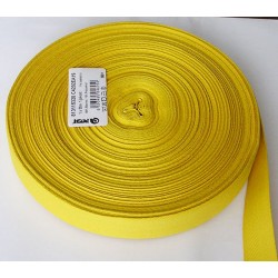 Medvilninė juosta art. 8131153 20 mm, spalva 4202-geltona/1m