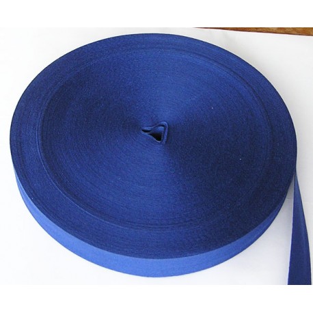 Cotton Twill Tape art. 8131153 20 mm, color 4756-royal blue/1 m