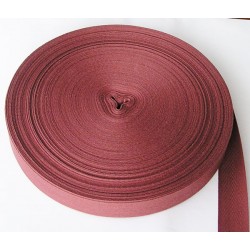 Cotton Twill Tape art. 8131153 20 mm, color 4941-brown/1 m