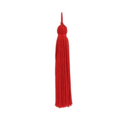 Tassels WP-90/64, 90 mm, color - red/1 pc.