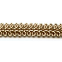 Rayon braid Trim TWB-09, color - gold/1m