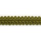 Rayon braid Trim TWB-09, color - antique/1m
