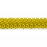 Rayon braid Trim TWB-09, color - yellow/1m