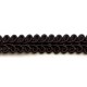 Rayon braid Trim TWB-09, color - black/1m