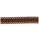 Rayon braid Trim TWB-13, color - light brown/1m
