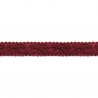 Decorative edging braid LPE-518, color PE-32 - clear claret/1m