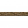 Decorative edging braid LPE-518, color PE-16/35 - bright brown/golden brown/1m