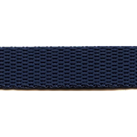 Polypropilene Webbing 20 mm, color 1335 - navy blue/1 m