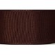 Grosgrain Ribbon  12 mm width, color 1592-dark brown/1 m