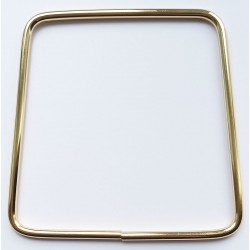 Handle for bags, trapezoidal, 90/110/115/5 mm, gold/1pc.
