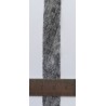 Non-Woven iron-on Hem tape, 15 mm, gray/100m
