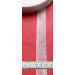 Non-Woven iron-on Hem tape, 20 mm, white/100m