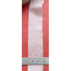 Non-Woven iron-on Hem tape, 30 mm, white/1m